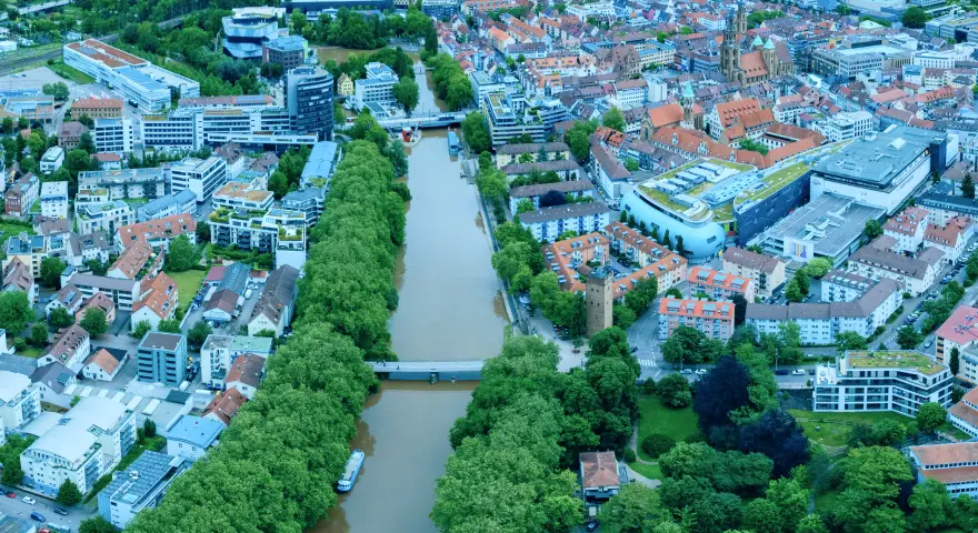 Blick über Heilbronn