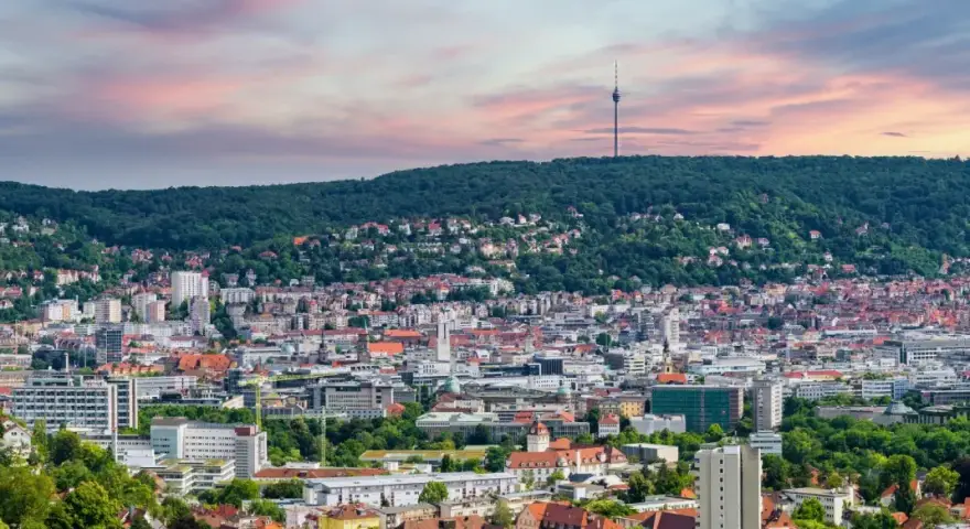 Blick über Stuttgart